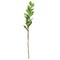 27.5" Decorative Green Laurel Spray Faux Leaf Stem for Floral Weddings & Table Decor Set of 6
